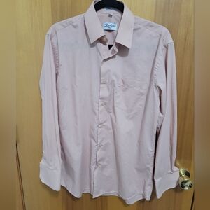 Berlioni Italy Peach Shirt, Size M